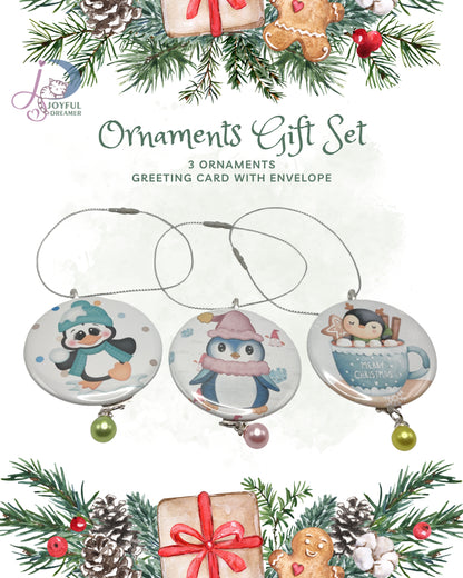 Gift Set | Handmade Holiday Ornaments