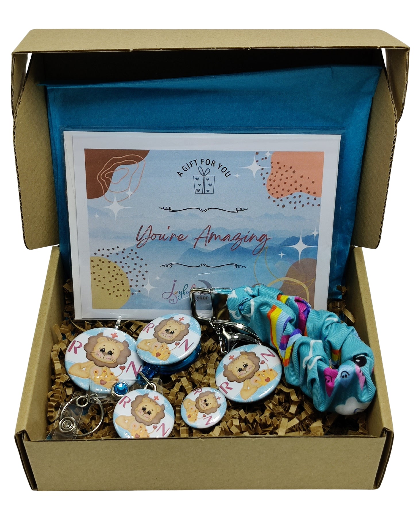 Gift Set for Nurses on any occasion Greeting Card w/Envelope | You're Amazing