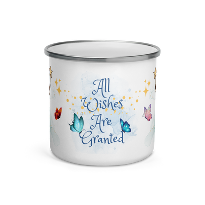 Enamel Mug | All Wishes Are Granted | Little Purple Fairy