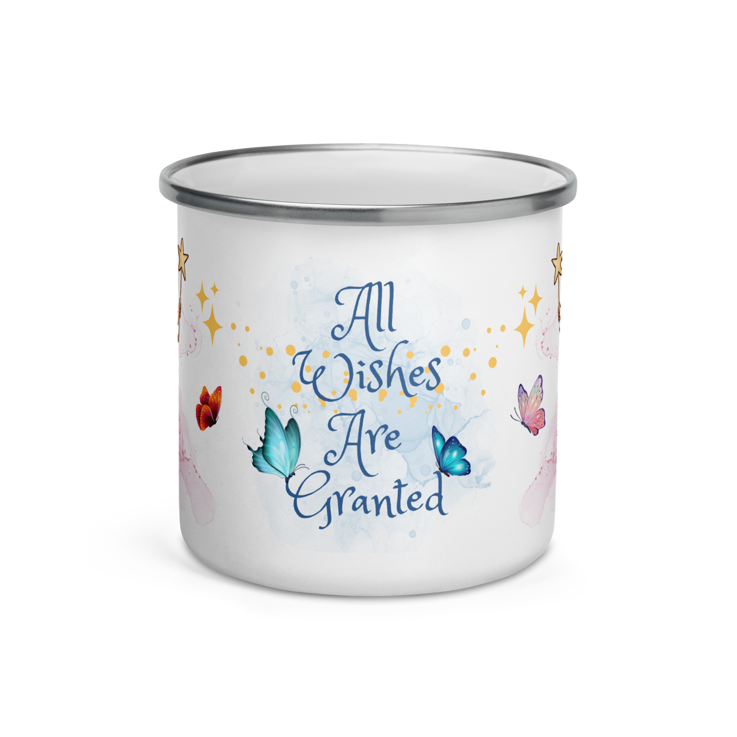 Enamel Mug | All Wishes Are Granted | Little Blue Fairy