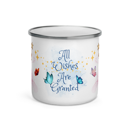 Enamel Mug | All Wishes Are Granted | Little Blue Fairy