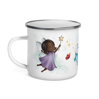 Enamel Mug | All Wishes Are Granted | Little Purple Fairy