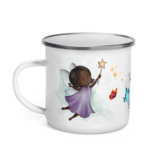 Enamel Mug | All Wishes Are Granted | Little Purple Fairy