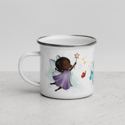 Enamel Mug | All Wishes Are Granted | Little Purple Fairy