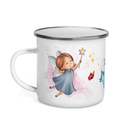 Enamel Mug | All Wishes Are Granted | Little Blue Fairy