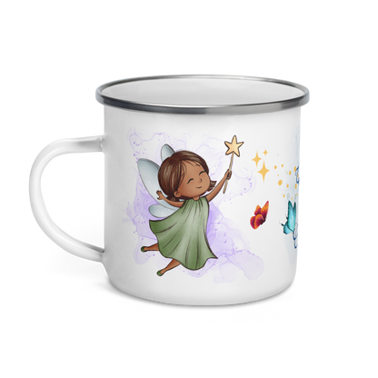 Enamel Mug | All Wishes Are Granted | Little Green Fairy