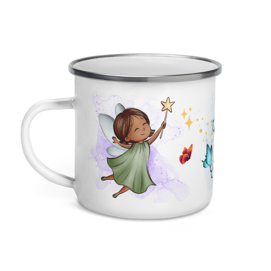 Enamel Mug | All Wishes Are Granted | Little Green Fairy