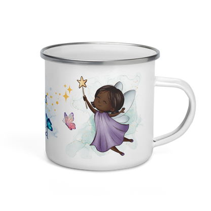 Enamel Mug | All Wishes Are Granted | Little Purple Fairy