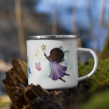 Enamel Mug | All Wishes Are Granted | Little Purple Fairy