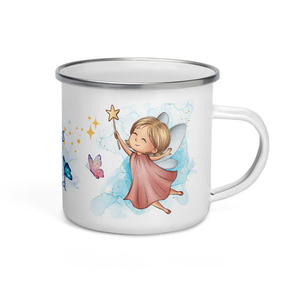 Enamel Mug | All Wishes Are Granted | Little Pink Fairy