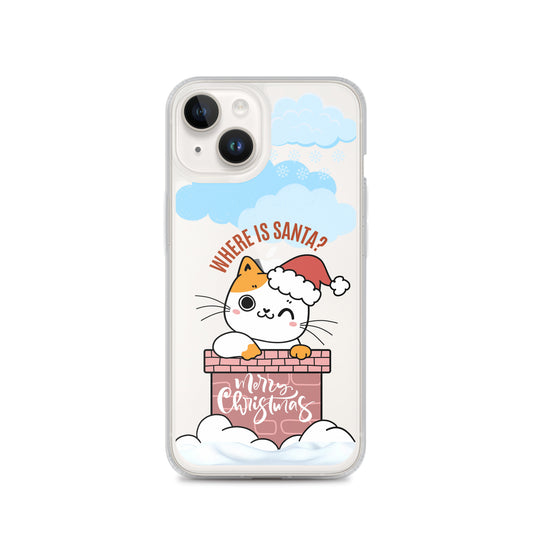 Clear Case For iPhone 14, 14 Plus, 14 Pro, 14 Pro Max | Cat Themed