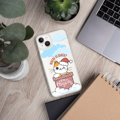 Clear Case For iPhone 14, 14 Plus, 14 Pro, 14 Pro Max | Cat Themed