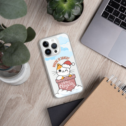 Clear Case For iPhone 14, 14 Plus, 14 Pro, 14 Pro Max | Cat Themed