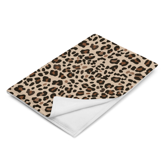 Throw Blanket | Leopard Animal Print