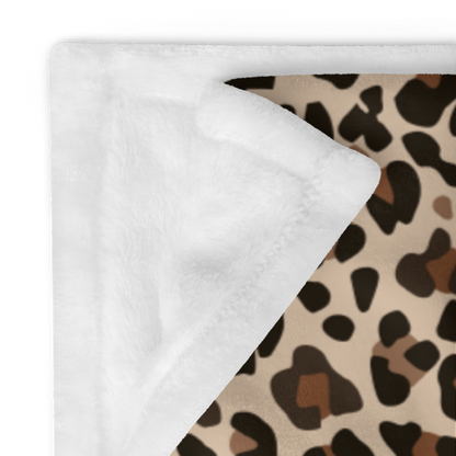 Throw Blanket | Leopard Animal Print