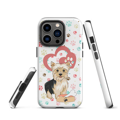 Tough case for iPhone 14, 15, 16, Plus, Pro, Pro Max | Dog Themed