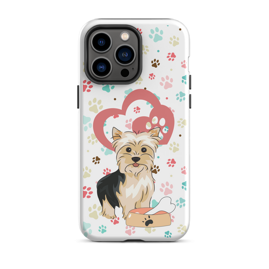 Tough iPhone 14 Case | For iPhone 14, 14 Plus, 14 Pro, 14 Pro Max | Dog Themed