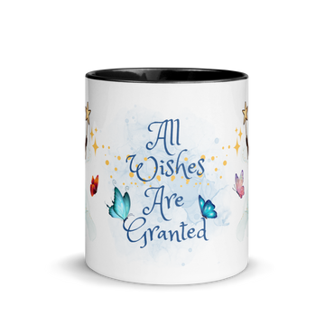 Accent Coffee Mug 11oz | All Wishes Are Granted | Purple Fairy