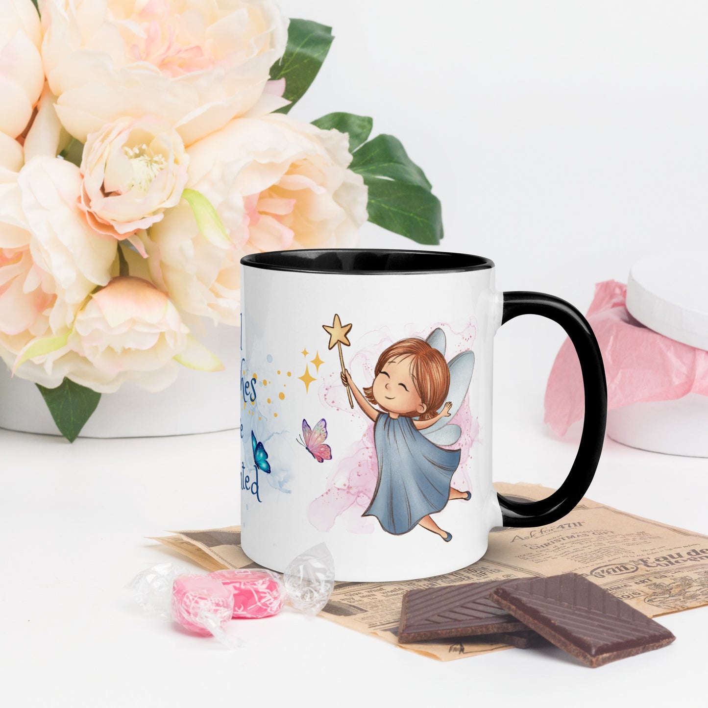 Accent Coffee Mug 11oz | All Wishes Are Granted | Blue Fairy