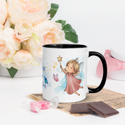 Accent Coffee Mug 11oz | All Wishes Are Granted | Pink Fairy