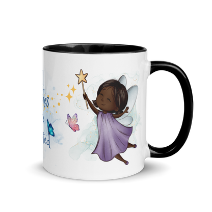 Accent Coffee Mug 11oz | All Wishes Are Granted | Purple Fairy