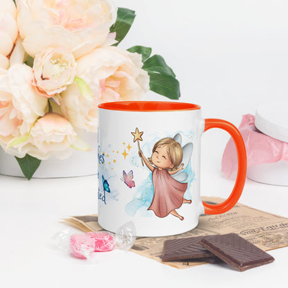 Accent Coffee Mug 11oz | All Wishes Are Granted | Pink Fairy