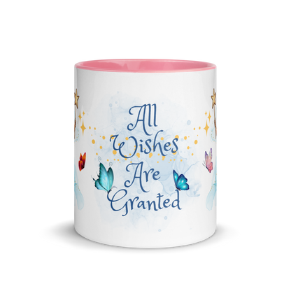 Accent Coffee Mug 11oz | All Wishes Are Granted | Pink Fairy