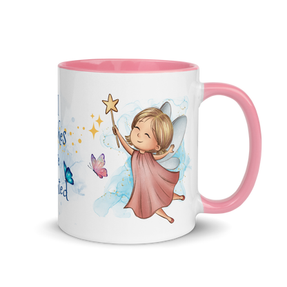 Accent Coffee Mug 11oz | All Wishes Are Granted | Pink Fairy