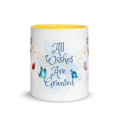 Accent Coffee Mug 11oz | All Wishes Are Granted | Green Fairy